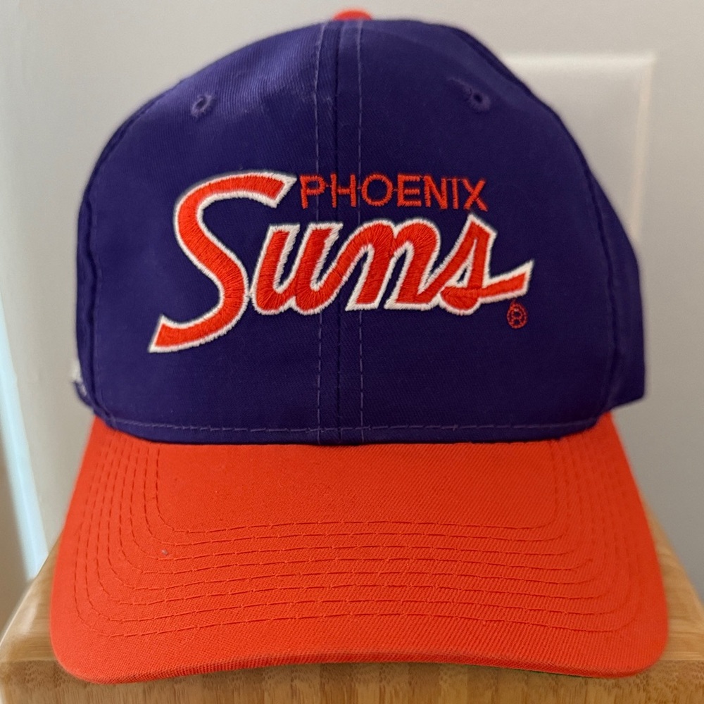 Phoenix Suns Vintage Sports Specialties The Twill Script Logo SnapBack Hat NBA